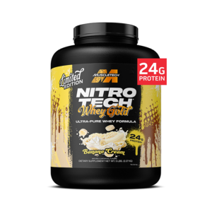 MuscleTech Iso Whey Gold – Banana Cream | 100% Whey Protein
