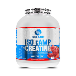 Yava Labs ISO CAMP + Creatine – Strawberry Ice Cream 2kg