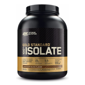 optimum nutrition gold standard 100% whey isolate – chocolate | 76 servings