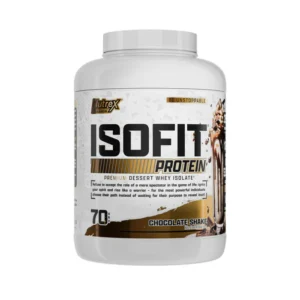Nutrex ISOFIT Whey Protein – Chocolate | 70 Servings | 2.27kg