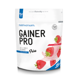 Nutriversum Gainer Pro – Strawberry (5KG | 71 Servings)