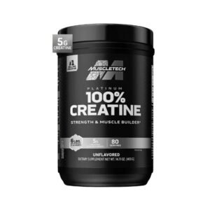 MuscleTech 100% Creatine – 80 Servings – 400G